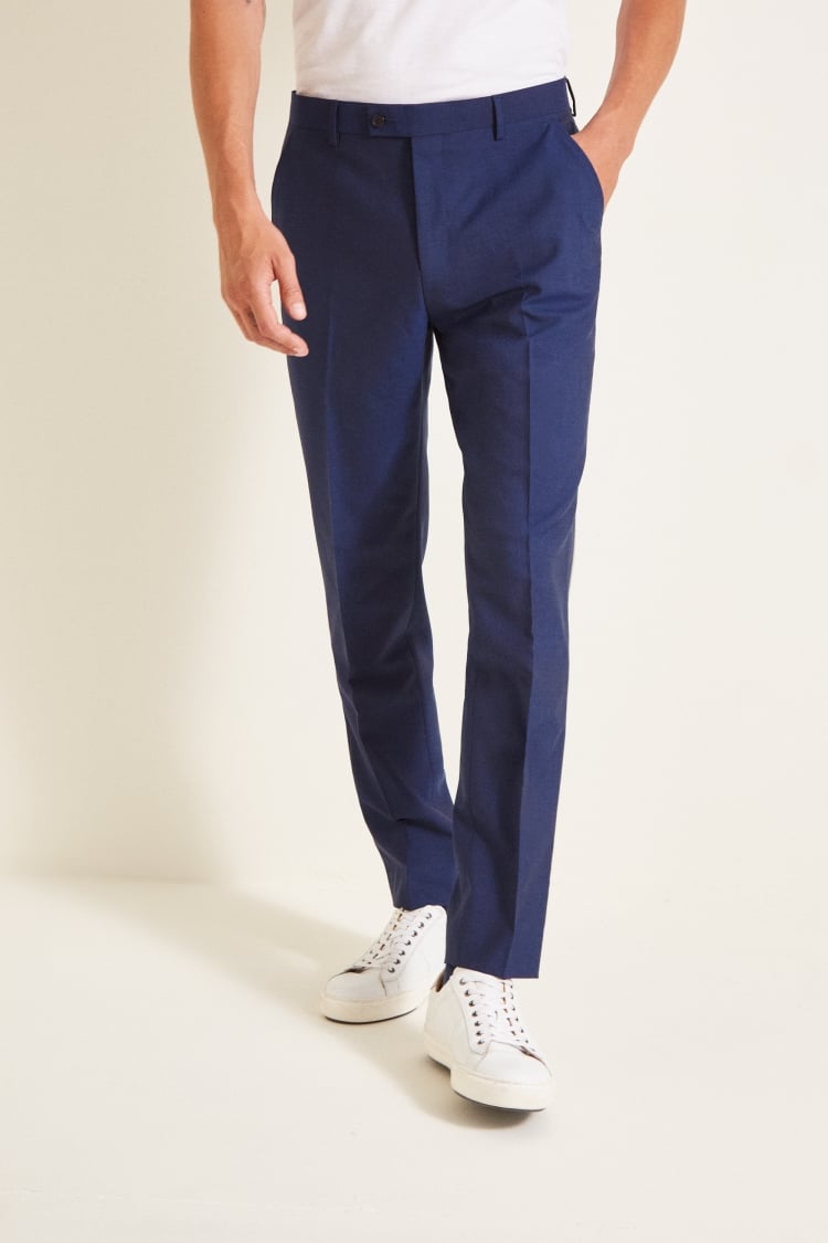 Ted Baker Slim Fit Blue Trousers