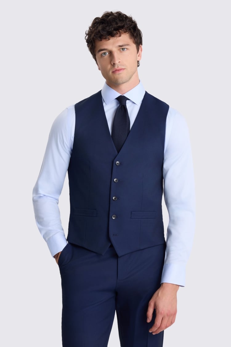 Tailored Fit Ink Stretch Suit