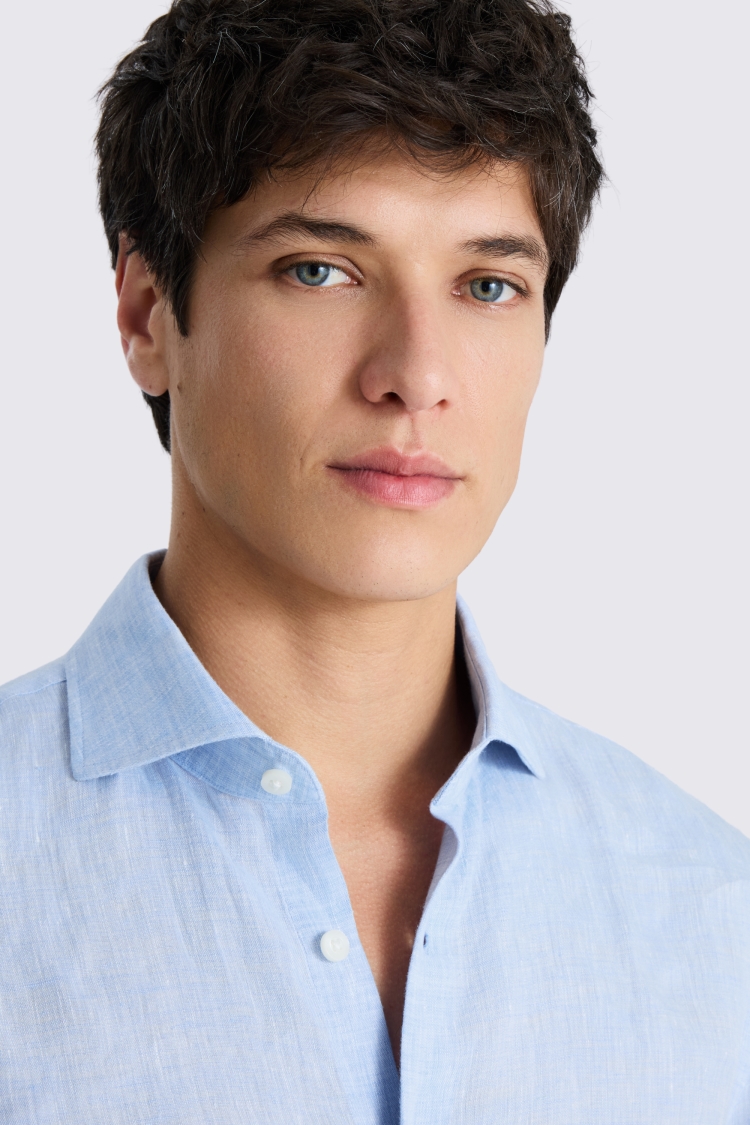 Sky Linen Shirt