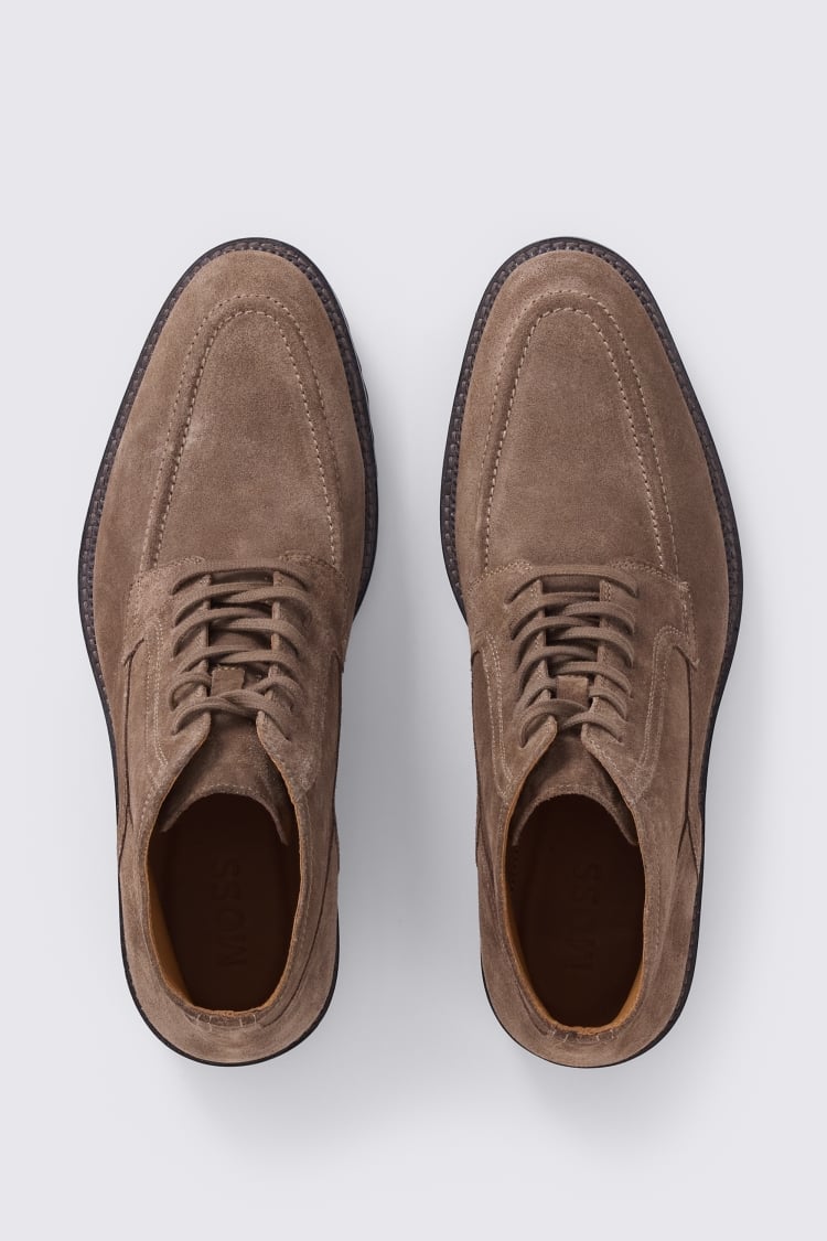 Oslo Taupe Suede Boots