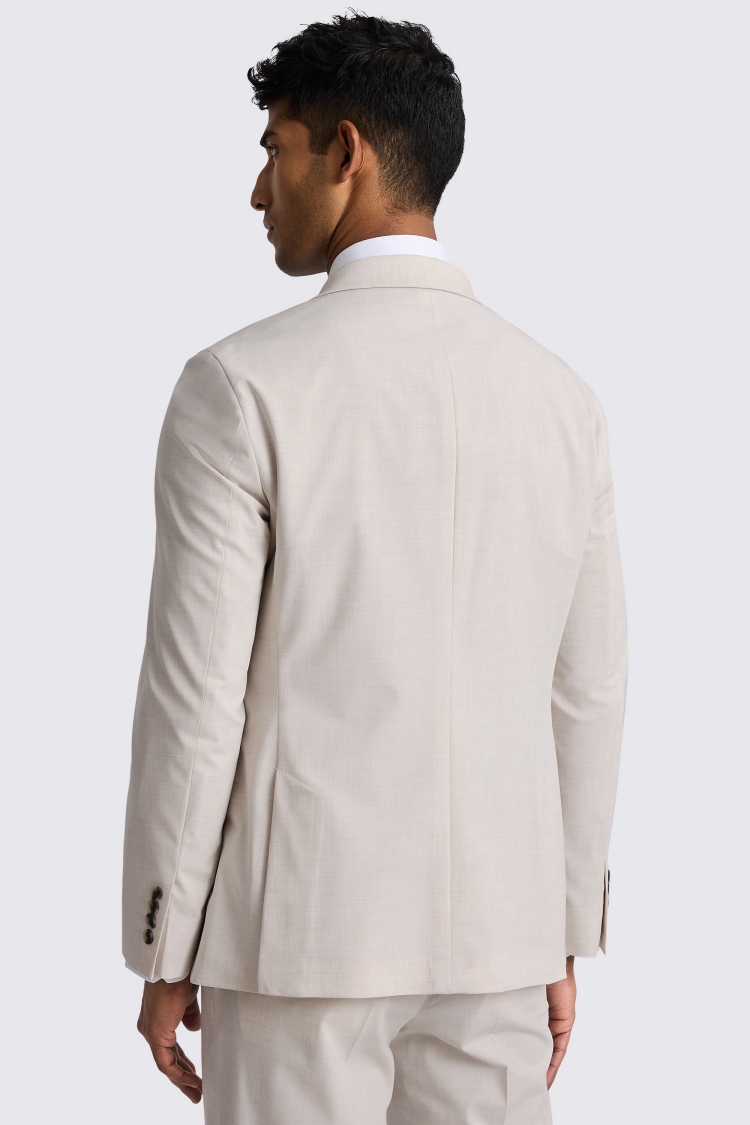 Tailored Fit Light Neutral Jacket