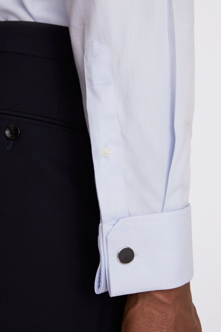 Tailored Fit Sky Non-Iron Twill Shirt