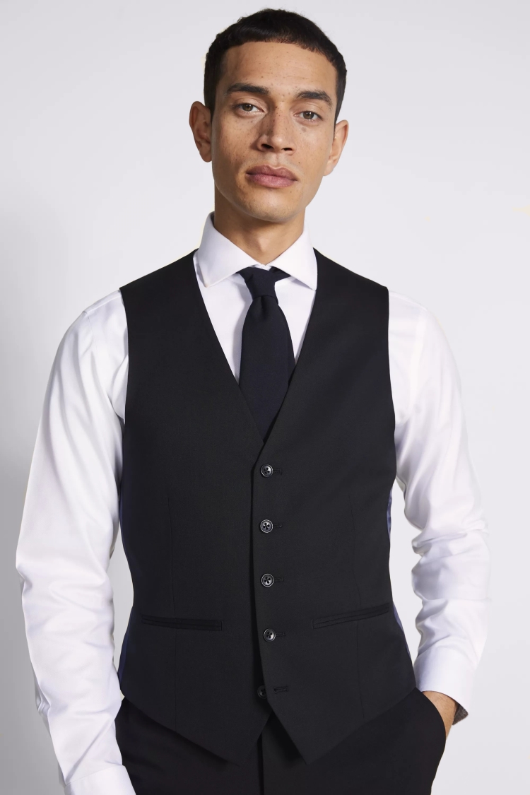 Ted Baker Tailored Fit Black Twill Suit