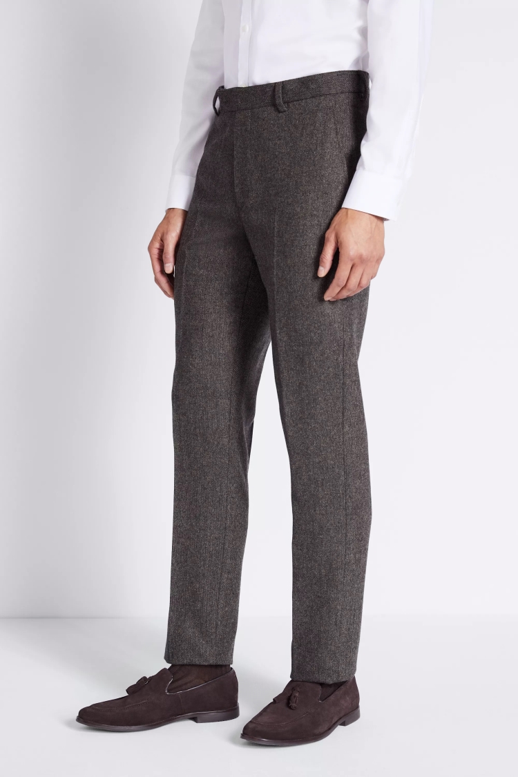 Men's Tweed Trousers | Donegal & Herringbone | Moss