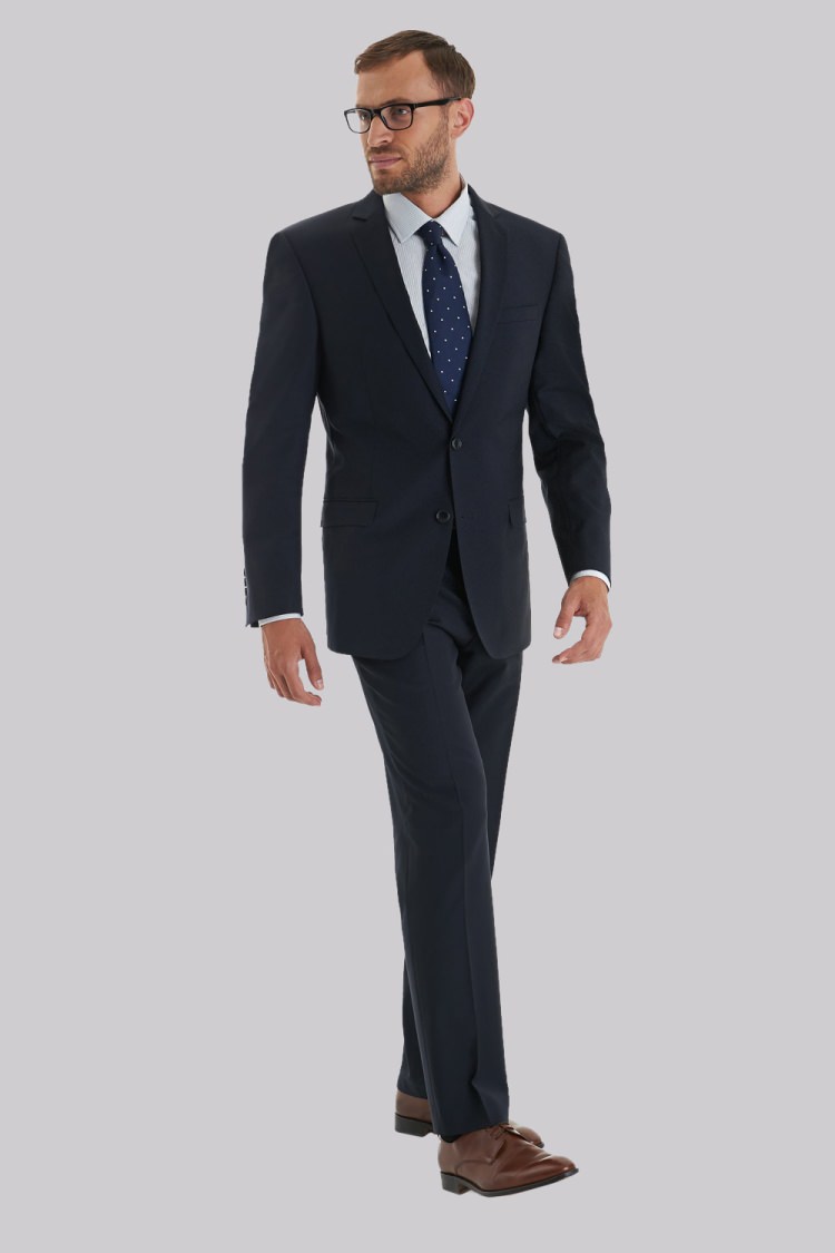 Cerruti 1881 Charcoal Micro-Stripe Tailored Fit Suit