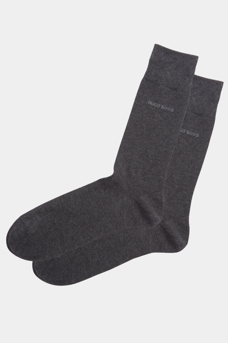 Hugo Boss 2 Pack Grey Socks 