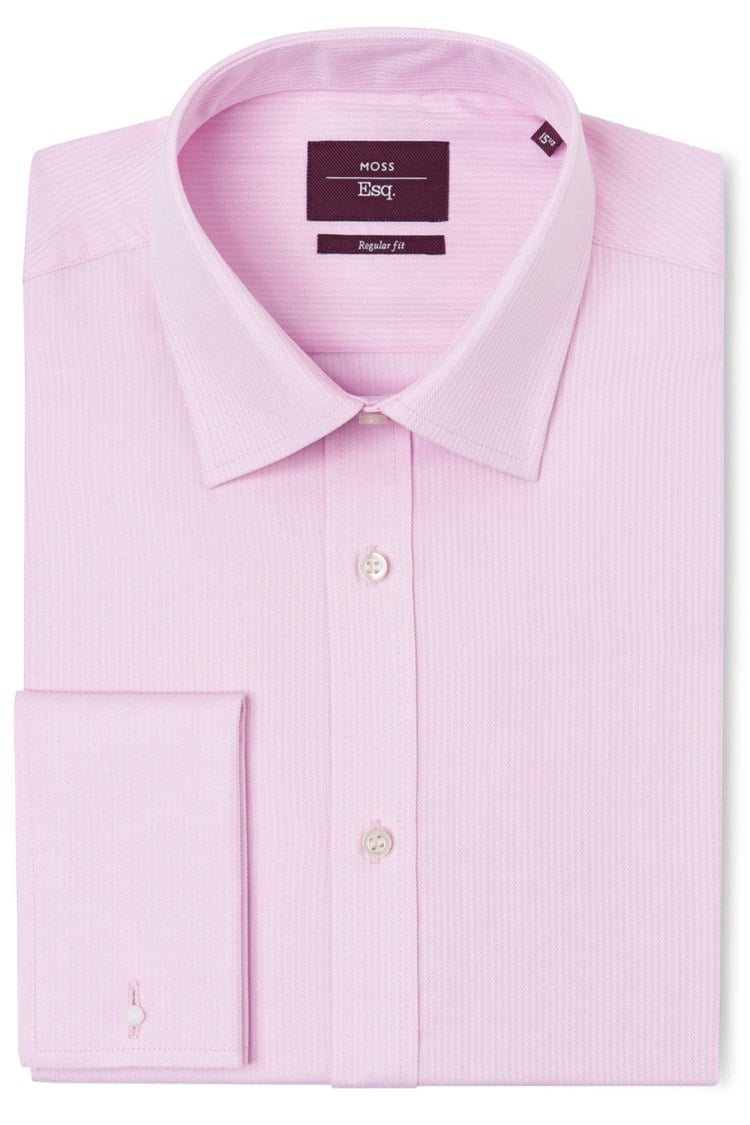 Tailored Fit Pink Non-Iron Shirt