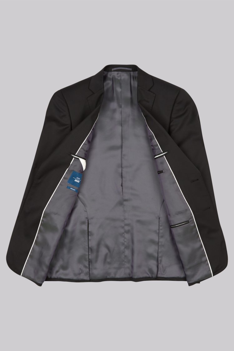 Moss 1851 Tailored Fit Black Jacket