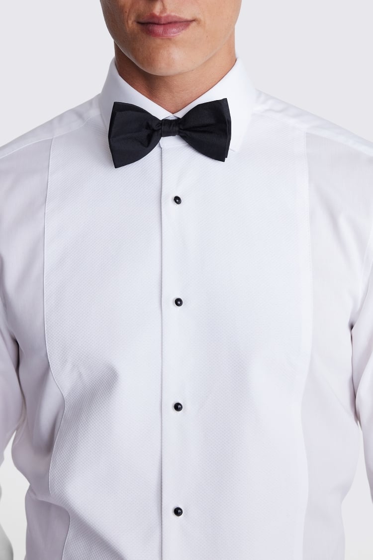 Tailored Fit White Marcella Dress Shirt