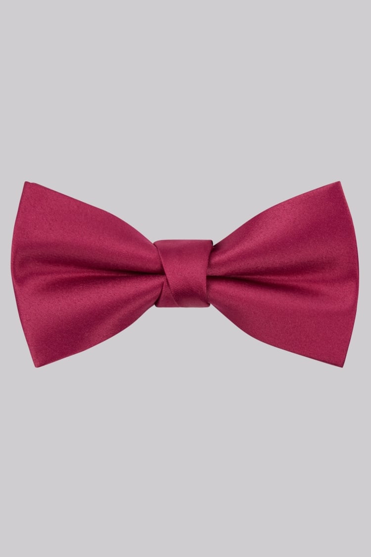 Moss 1851 Fuchsia Bow Tie