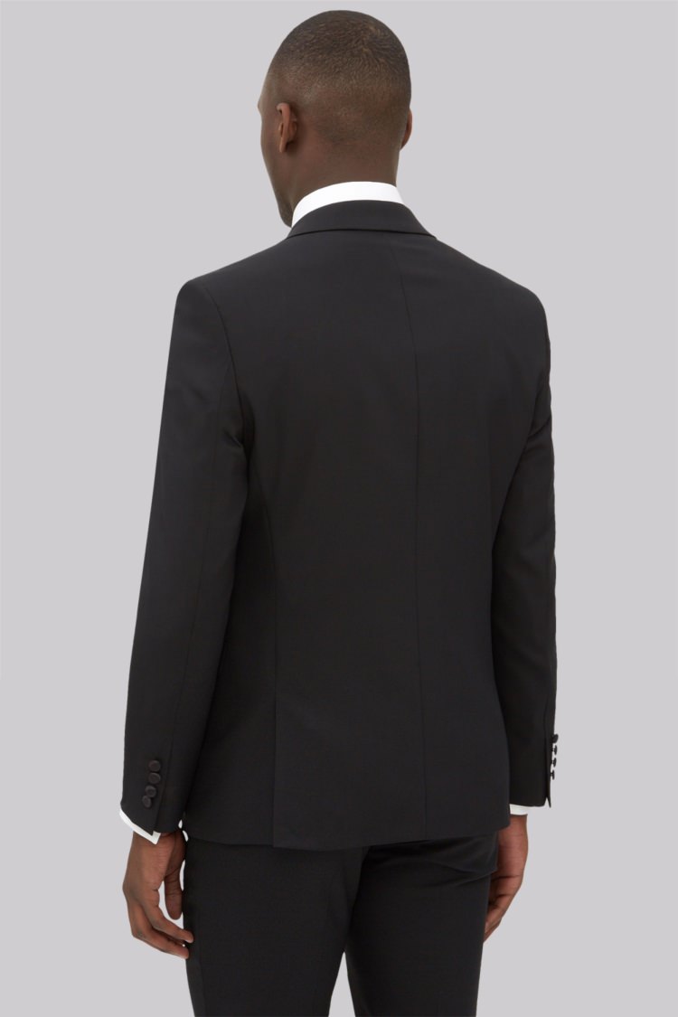 DKNY Slim Fit Black Tuxedo Jacket | Buy Online at Moss