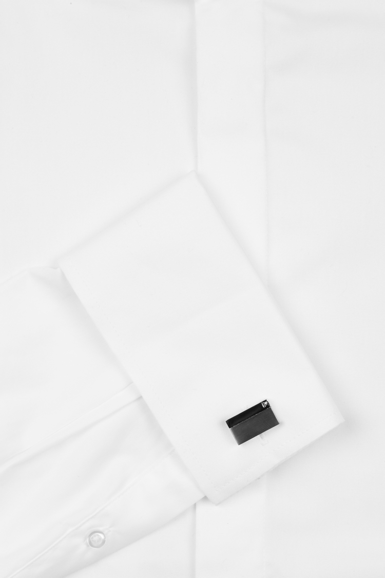 Moss 1851 Victorian Collar Slim Fit Dress Shirt