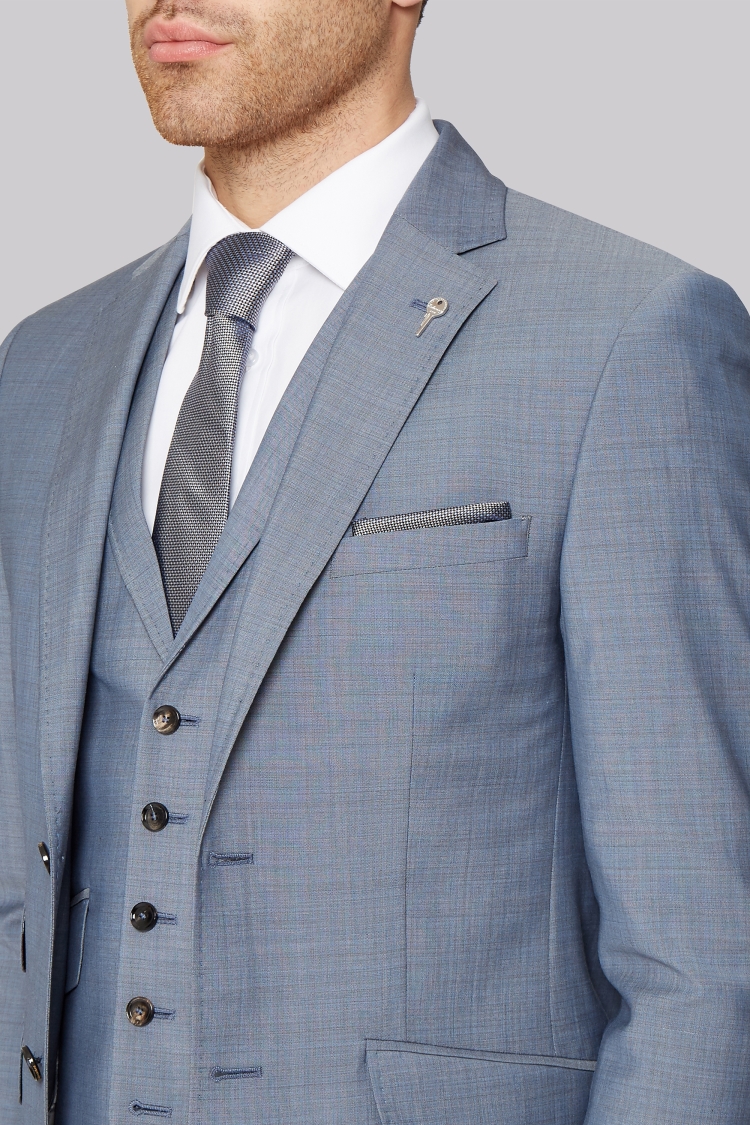 Ted Baker Tailored Fit Light Blue Jacket 