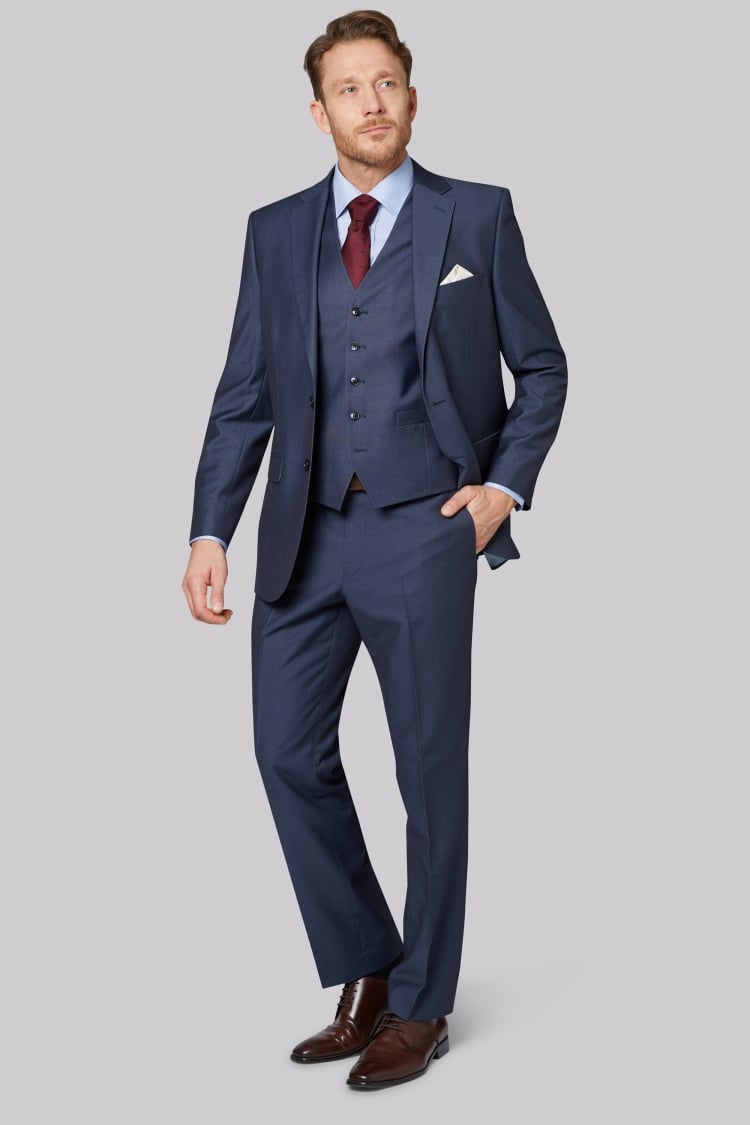 Lanificio F.lli Cerruti Dal 1881 Cloth Tailored Fit Light Blue