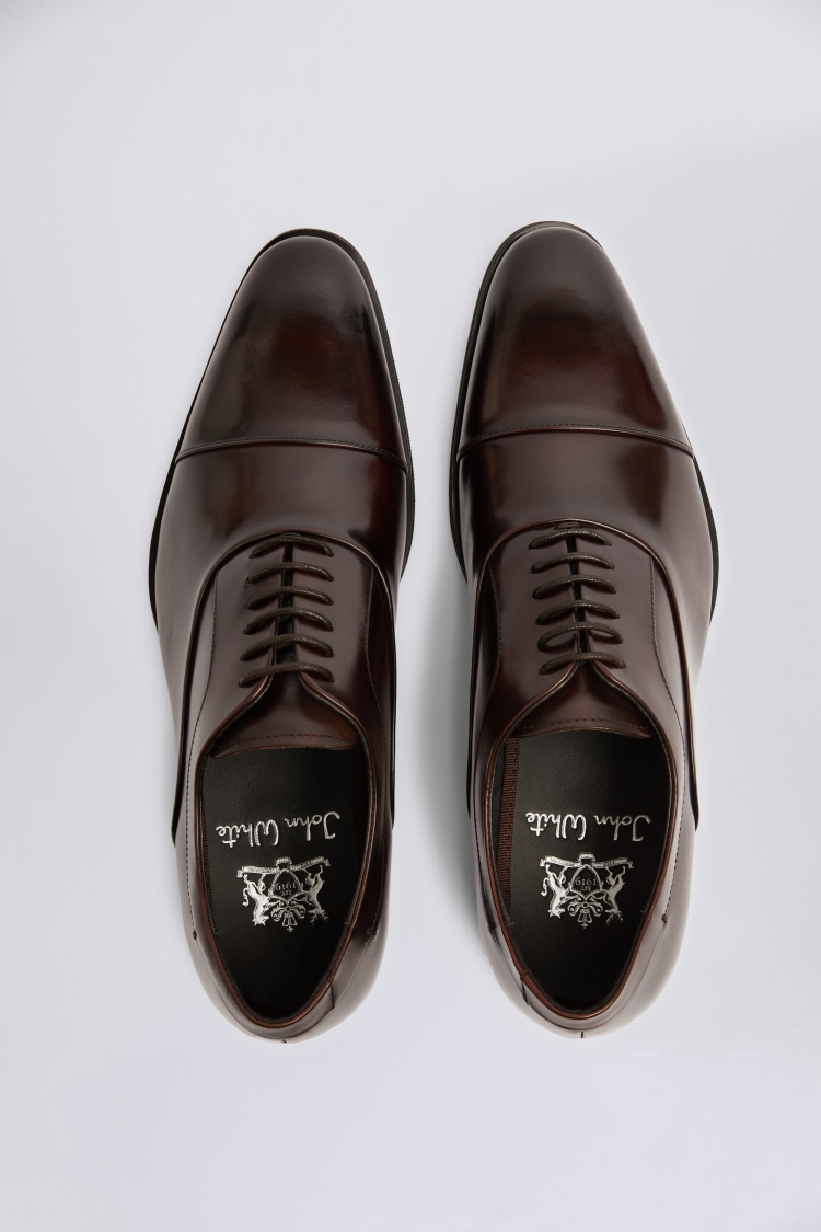 John White Guildhall Brown Oxford Shoes