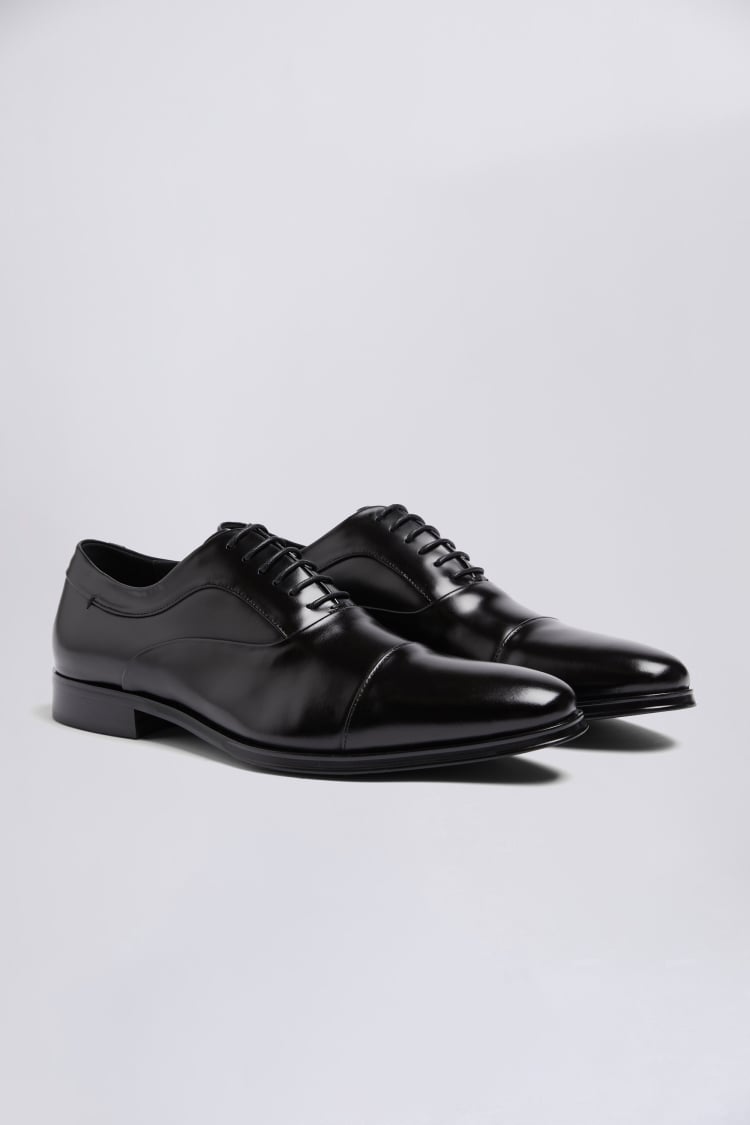 Mens black 2024 dress shoes uk