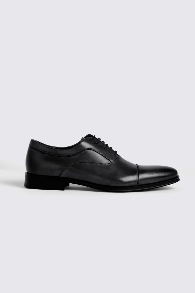 John White Guildhall Black Oxford Shoes