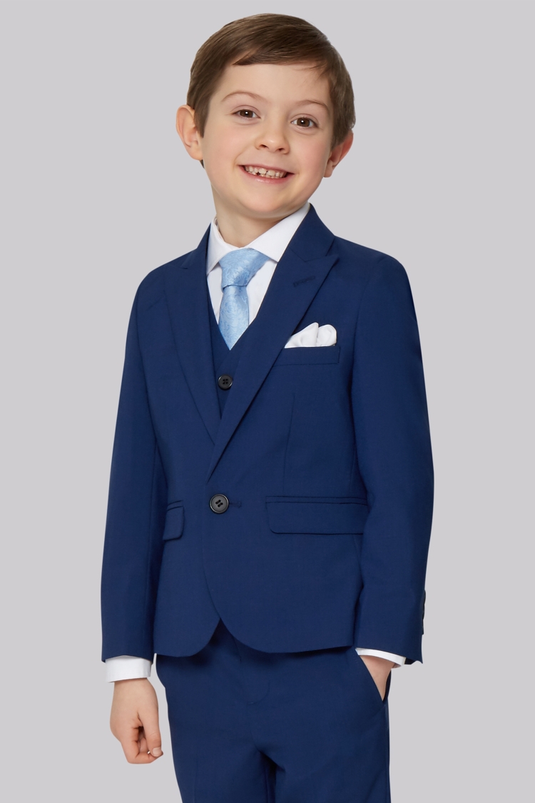French Connection Kidswear Bright Blue Suit