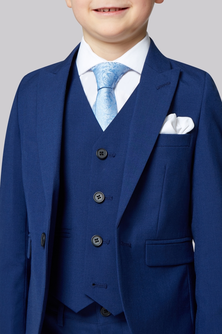French Connection Kidswear Bright Blue Suit