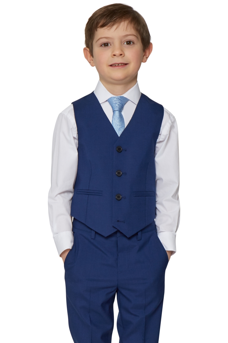 French Connection Kidswear Bright Blue Vest 