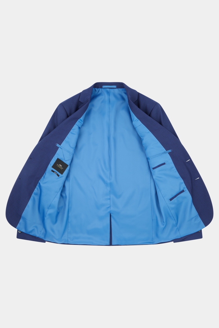 Moss London Skinny/Slim Fit Blue Jacket