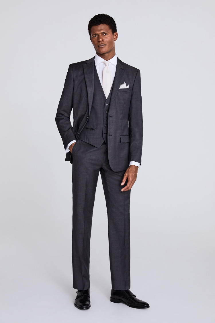 Ted Baker Grey Pindot Suit