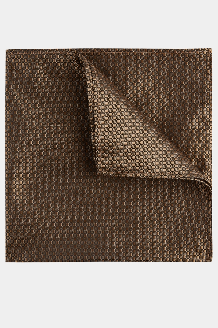 GoldTextured Pocket Square