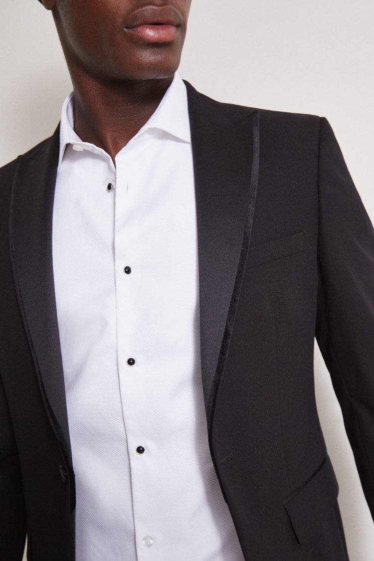 Slim Fit Black Tuxedo Jacket