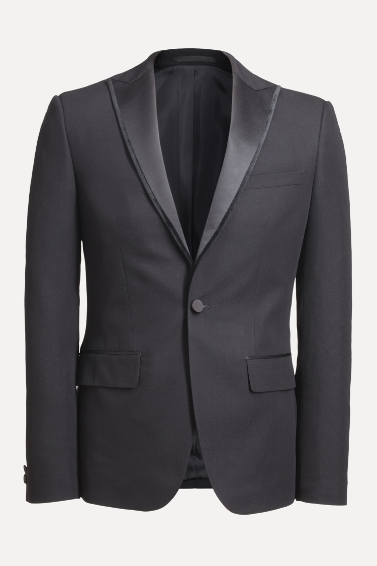 Slim Fit Black Tuxedo Jacket | Buy Online at Moss