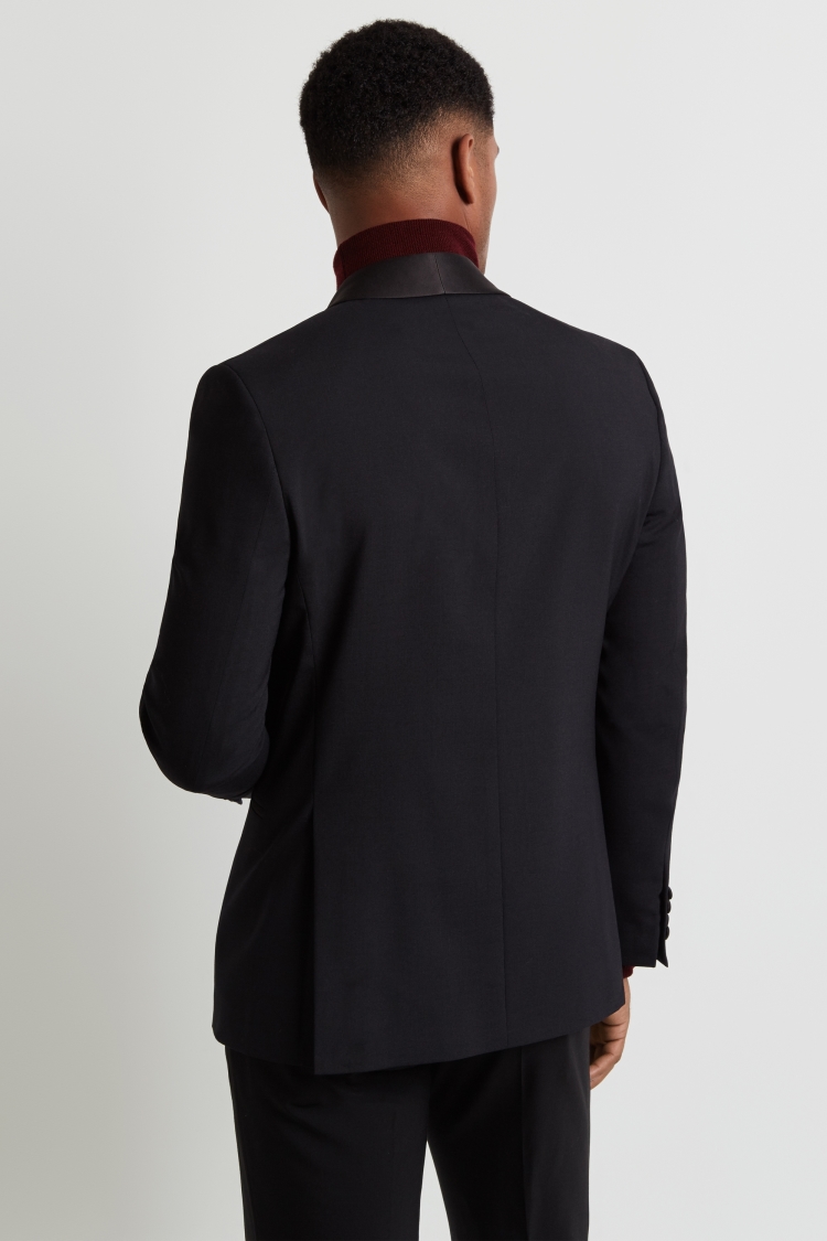 Tailored Fit Black Tuxedo Jacket | Buy Online at Moss