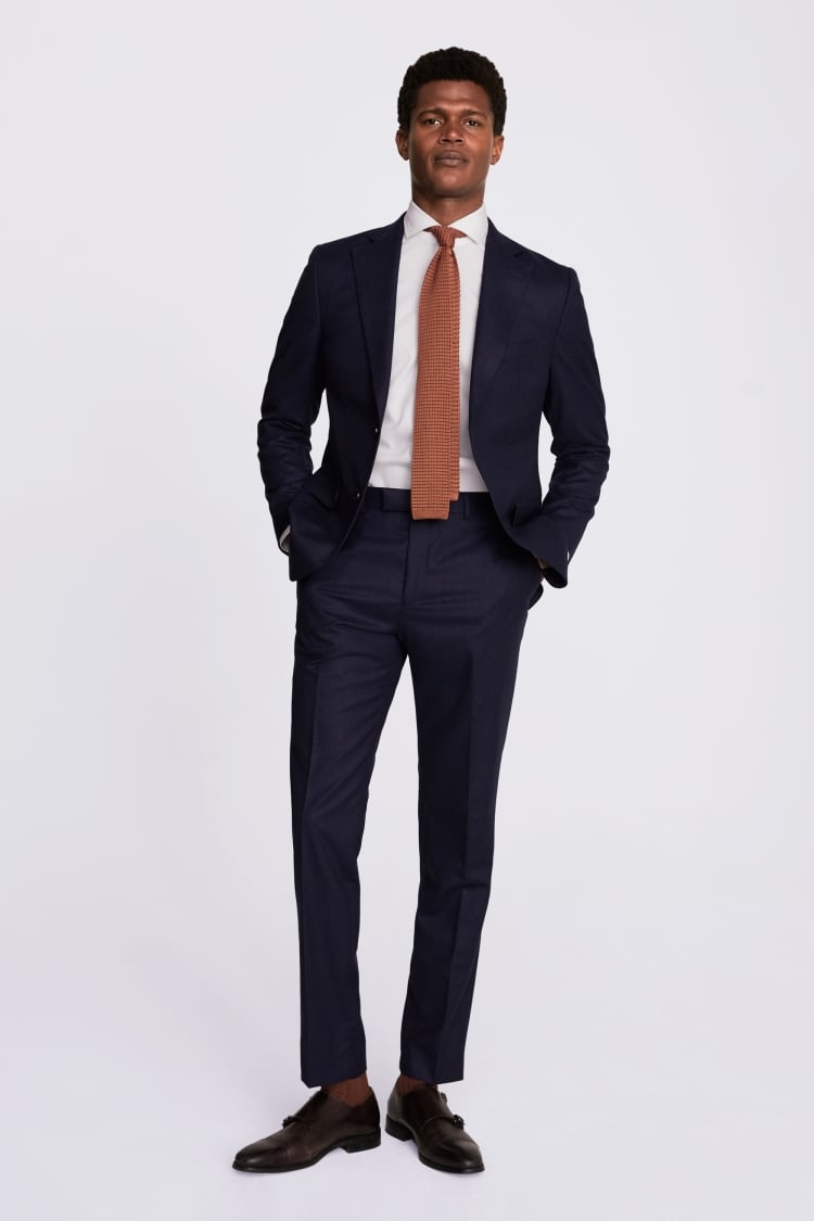 Italian Tailored Fit Blue Suit