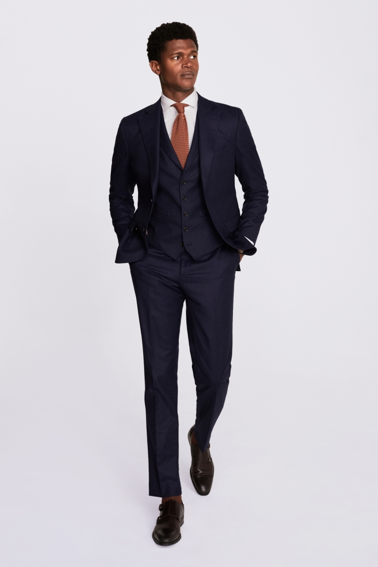 Italian Tailored Fit Blue Suit