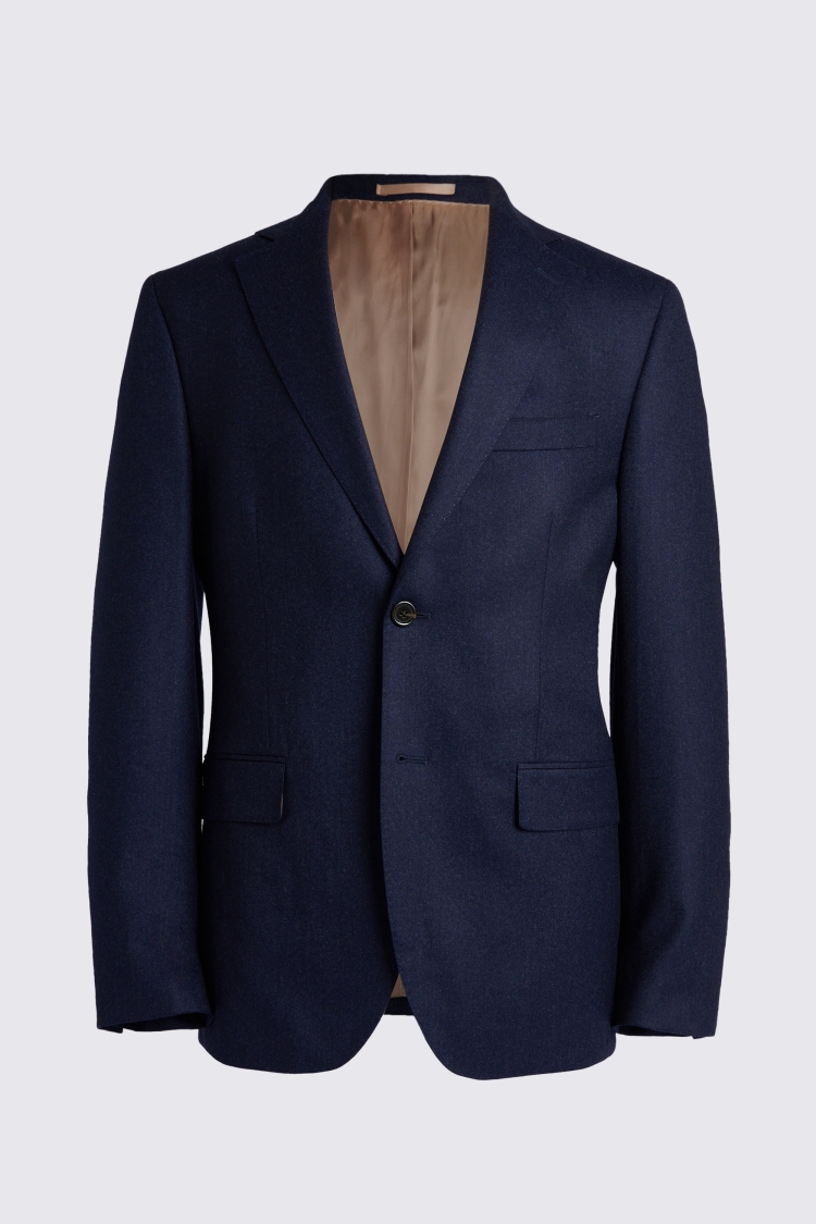 Italian Tailored Fit Blue Jacket | Buy Online at Moss