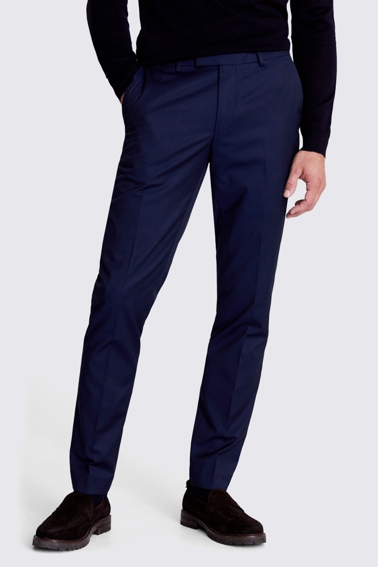 Slim Fit Ink Stretch Trousers