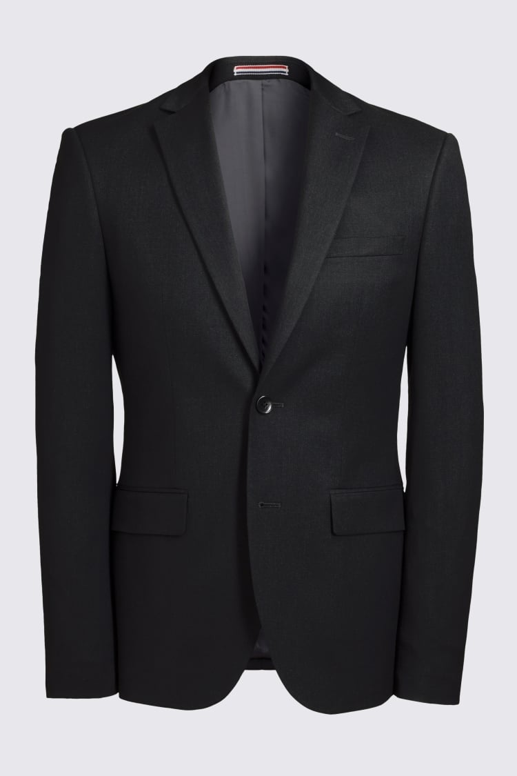 Slim Fit Charcoal Stretch Suit