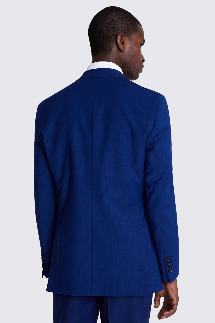 Royal blue suit jacket sale