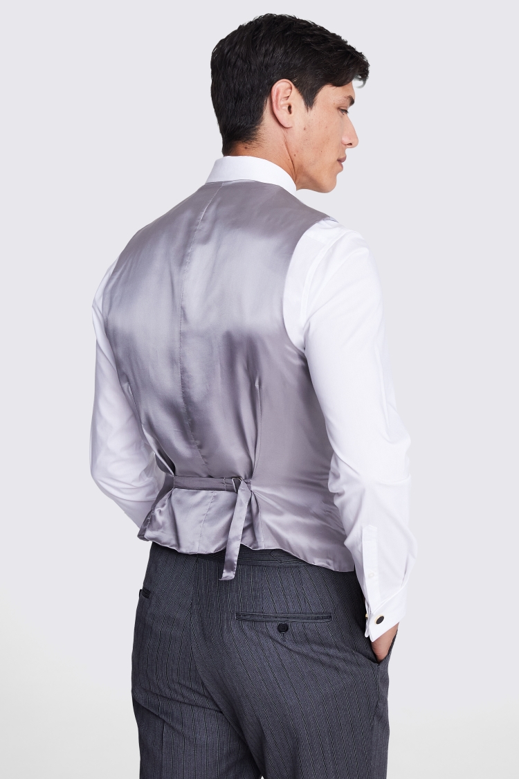 Tailored Fit Grey Vest
