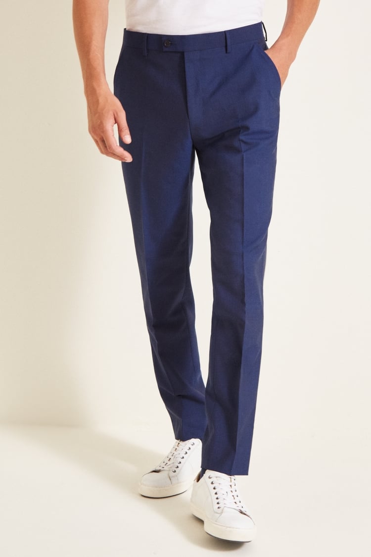 Ted Baker Slim Fit Blue Trousers