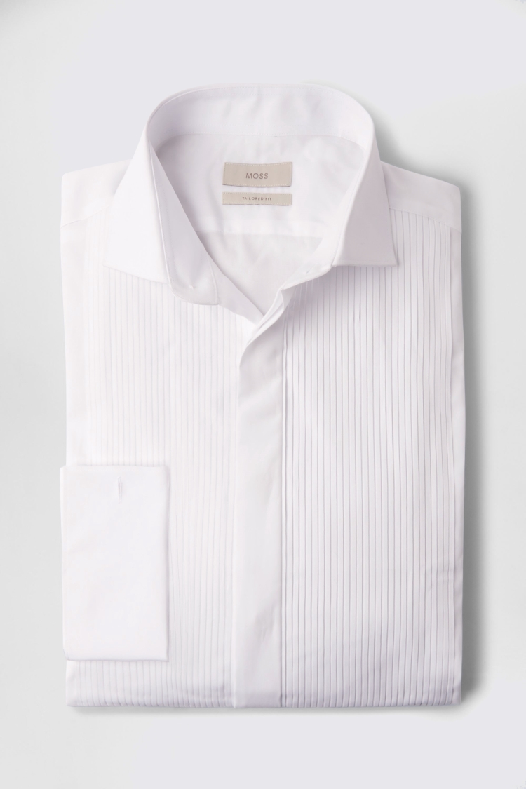 DINNER SHIRT WITH FRONT PLEATS – Oxford Shop