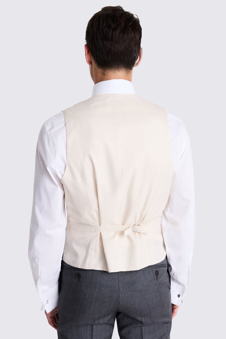 Tailored Fit Sky Morning Waistcoat