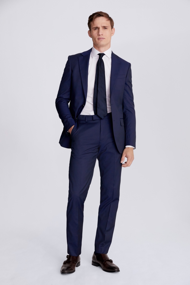 Tailored Fit Ink Stretch Suit