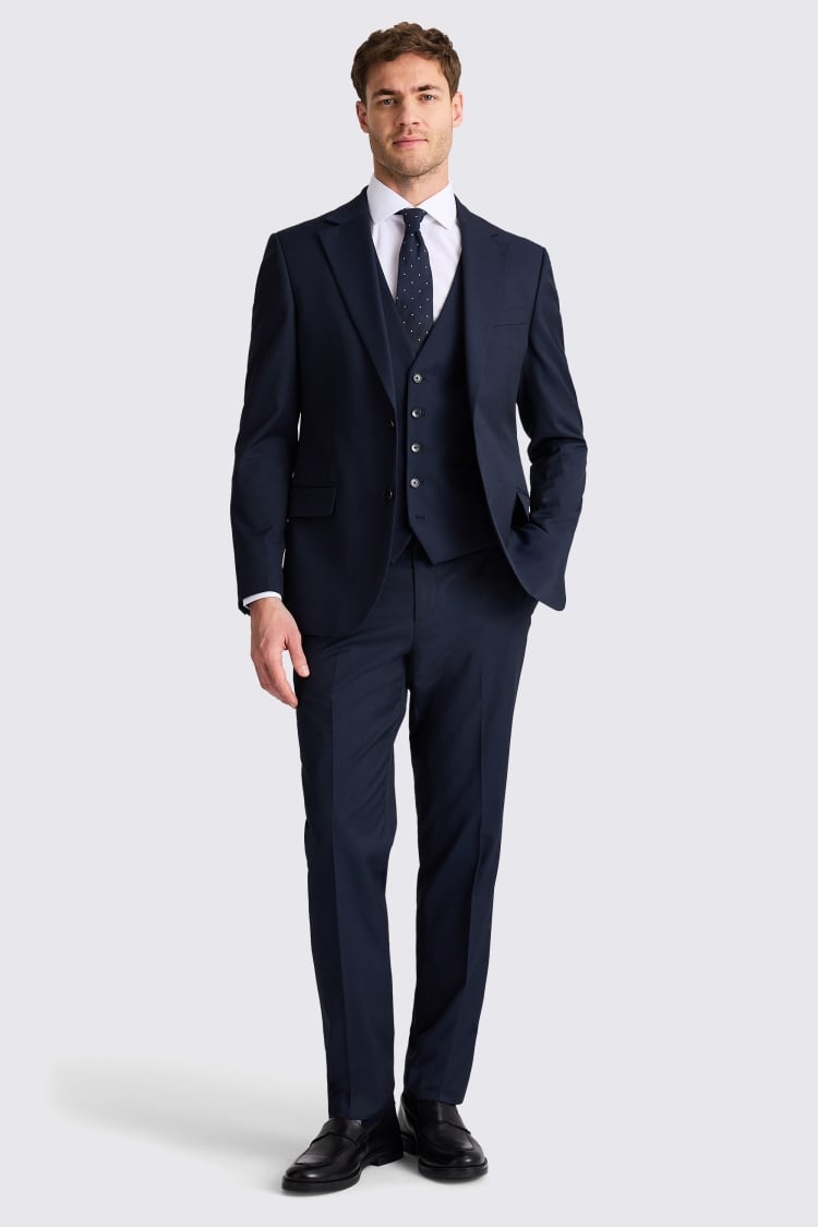 Tailored Fit Ink Stretch Suit