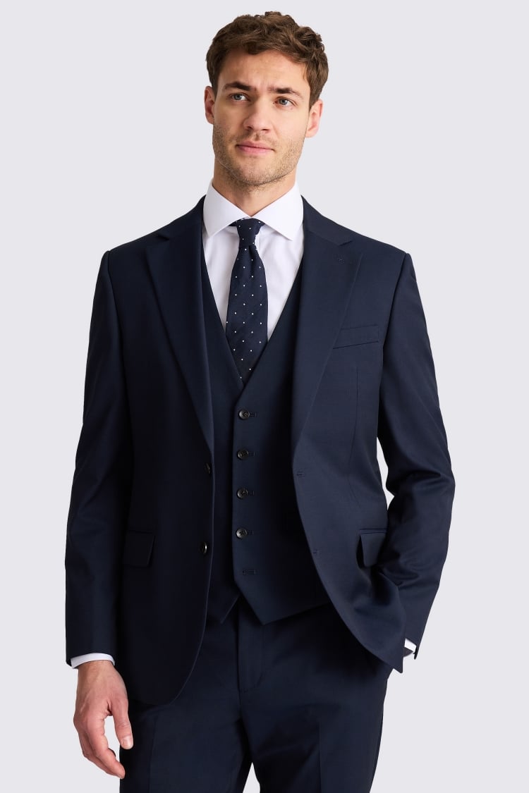 Tailored Fit Ink Stretch Suit