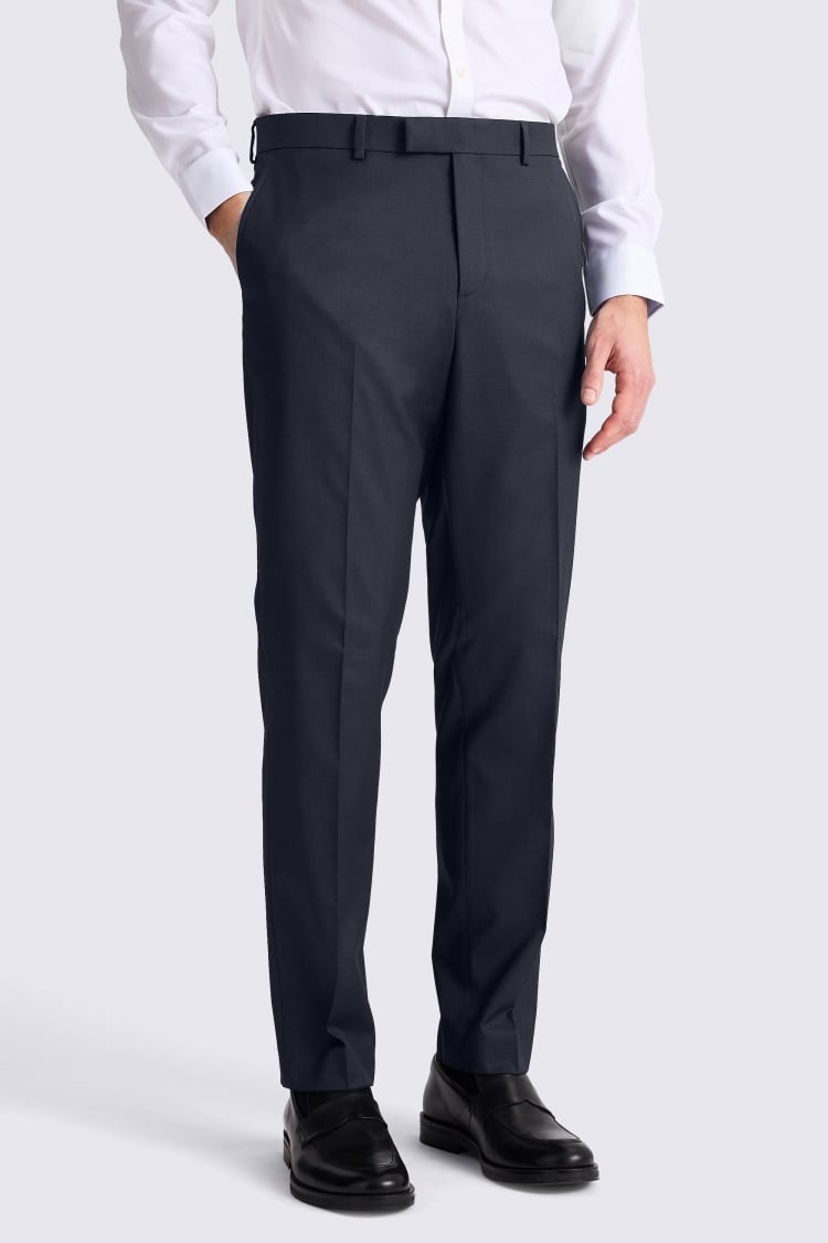 Tailored Fit Ink Stretch Trousers