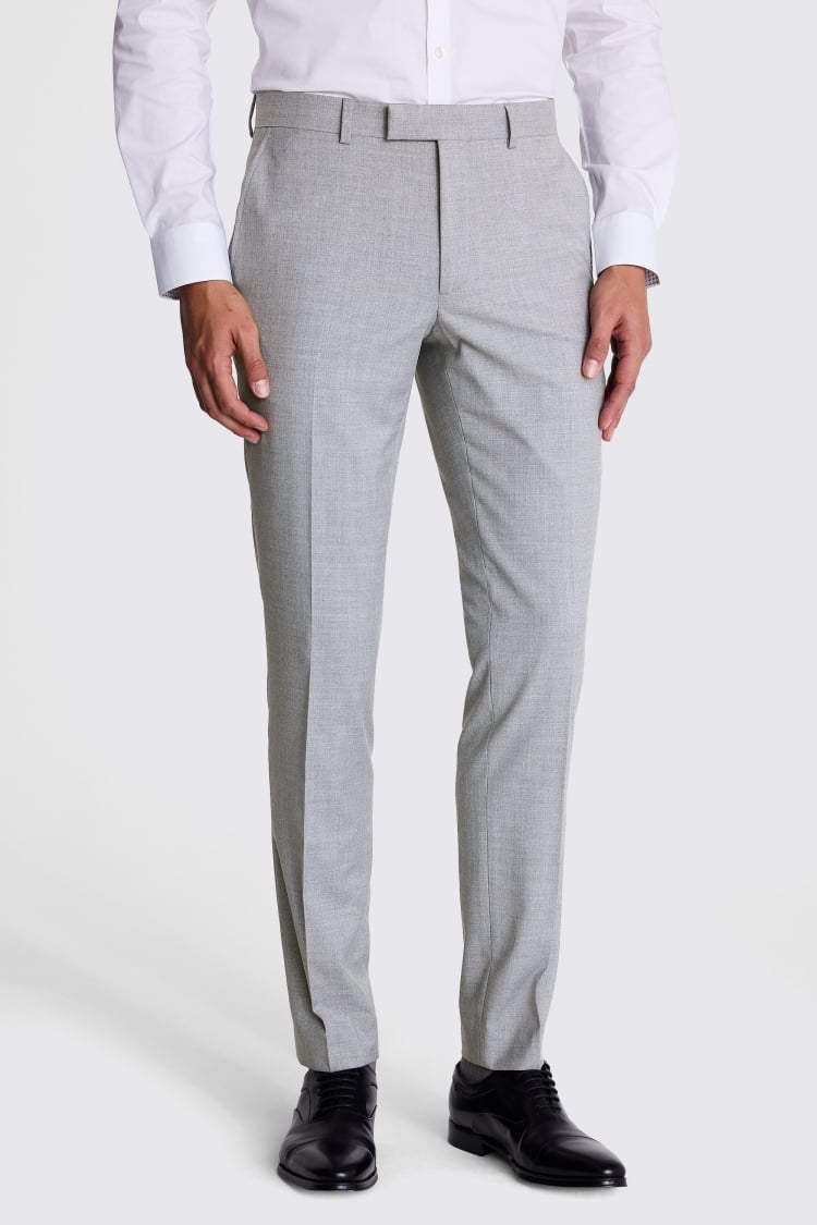 Slim Fit Grey Stretch Suit