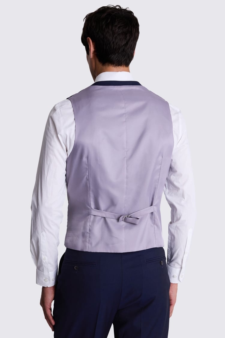 Regular Fit Ink Stretch Waistcoat