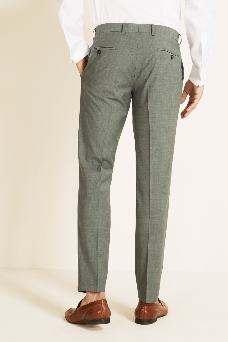 Performance Tailored Fit Light Green Pants