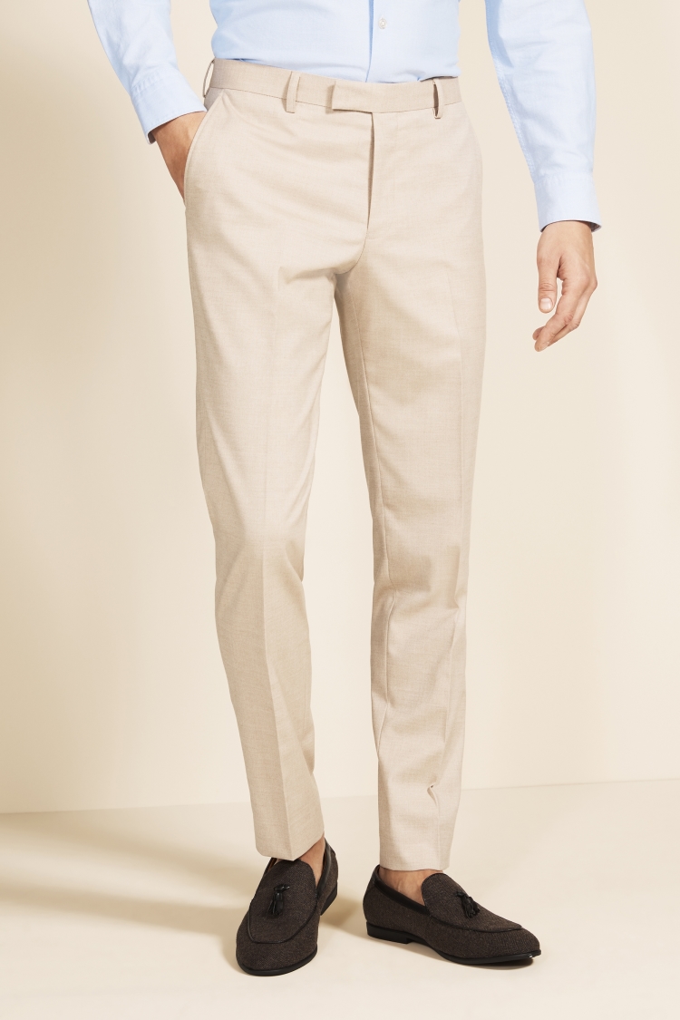 Tailored Fit Latte Trousers