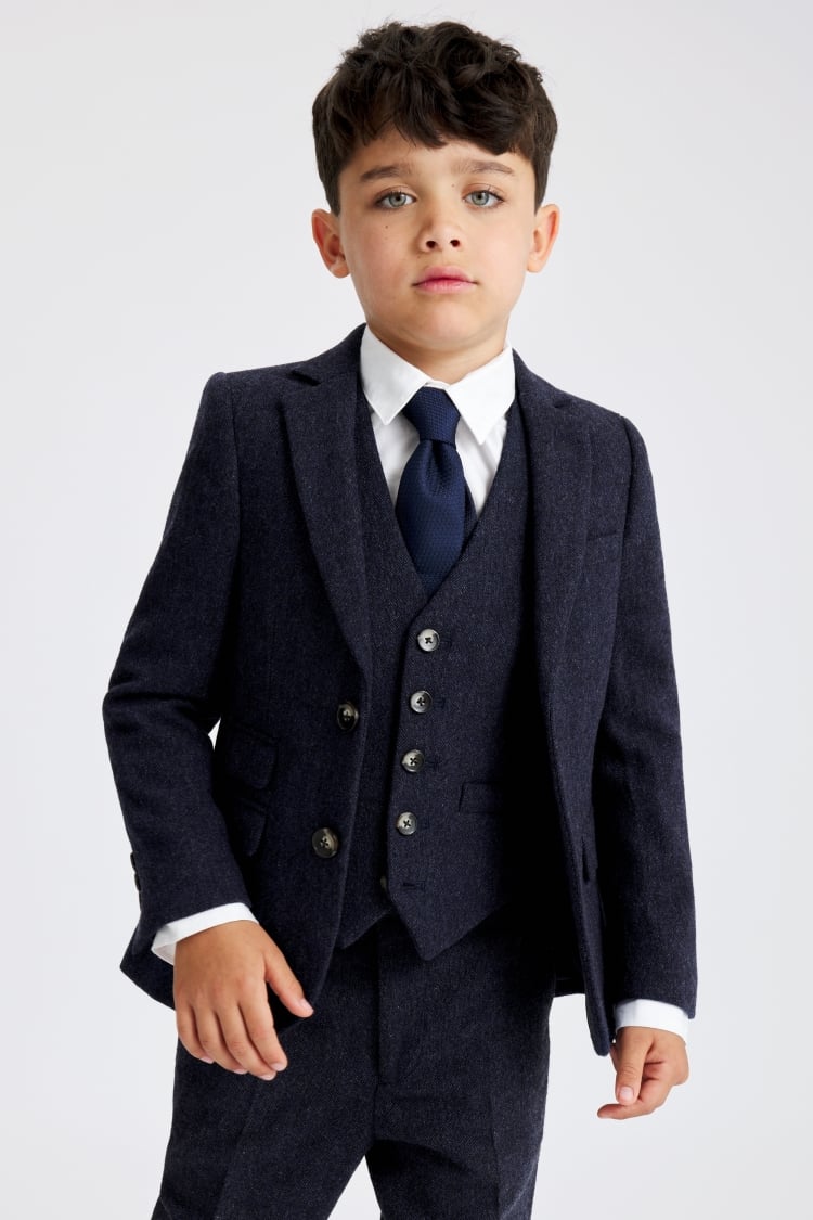 Boys Blue Donegal Suit