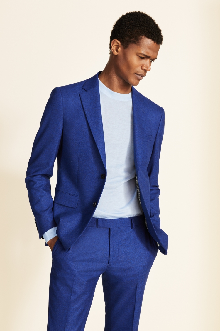 Slim Fit Cobalt Blue Suit